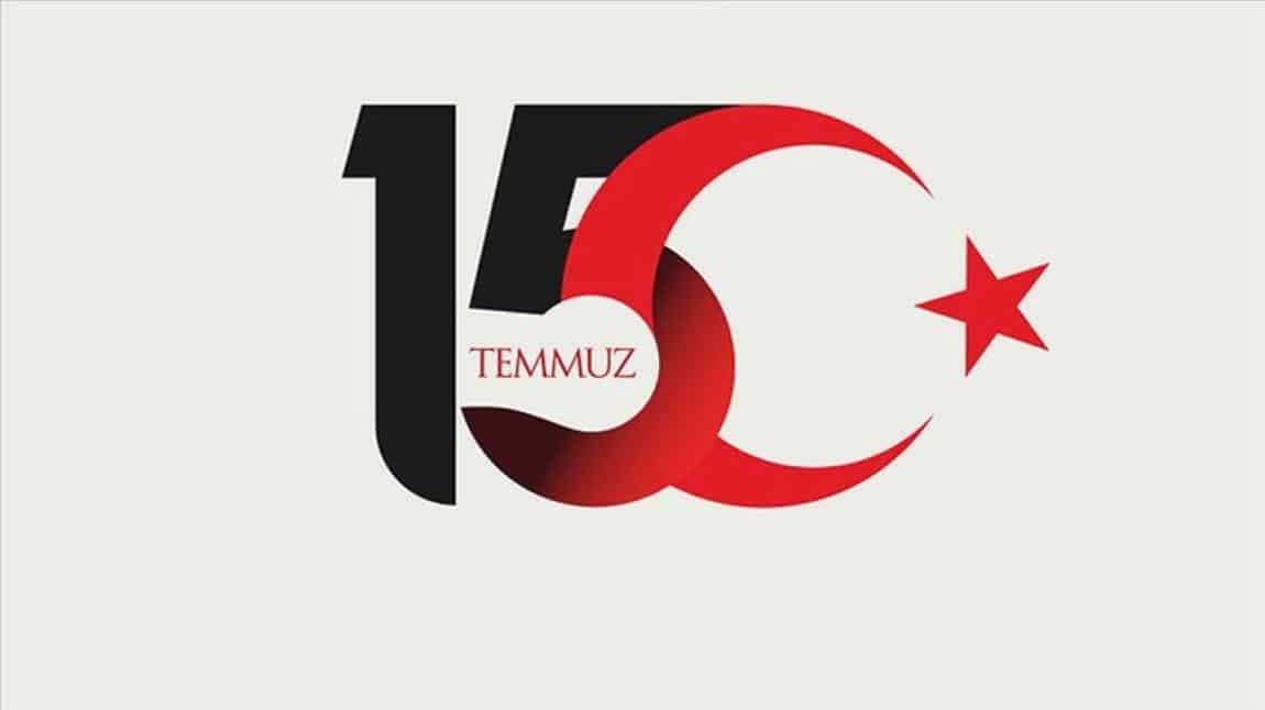 15 TEMMUZ  KUTLU OLSUN.
